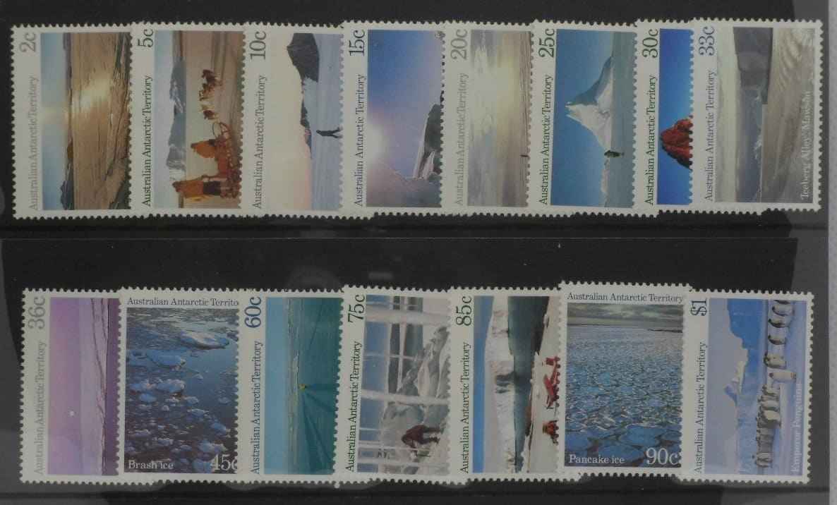 Australian Antarctic Territory Stamps, 1984-87, SG63-77, Mint image 0