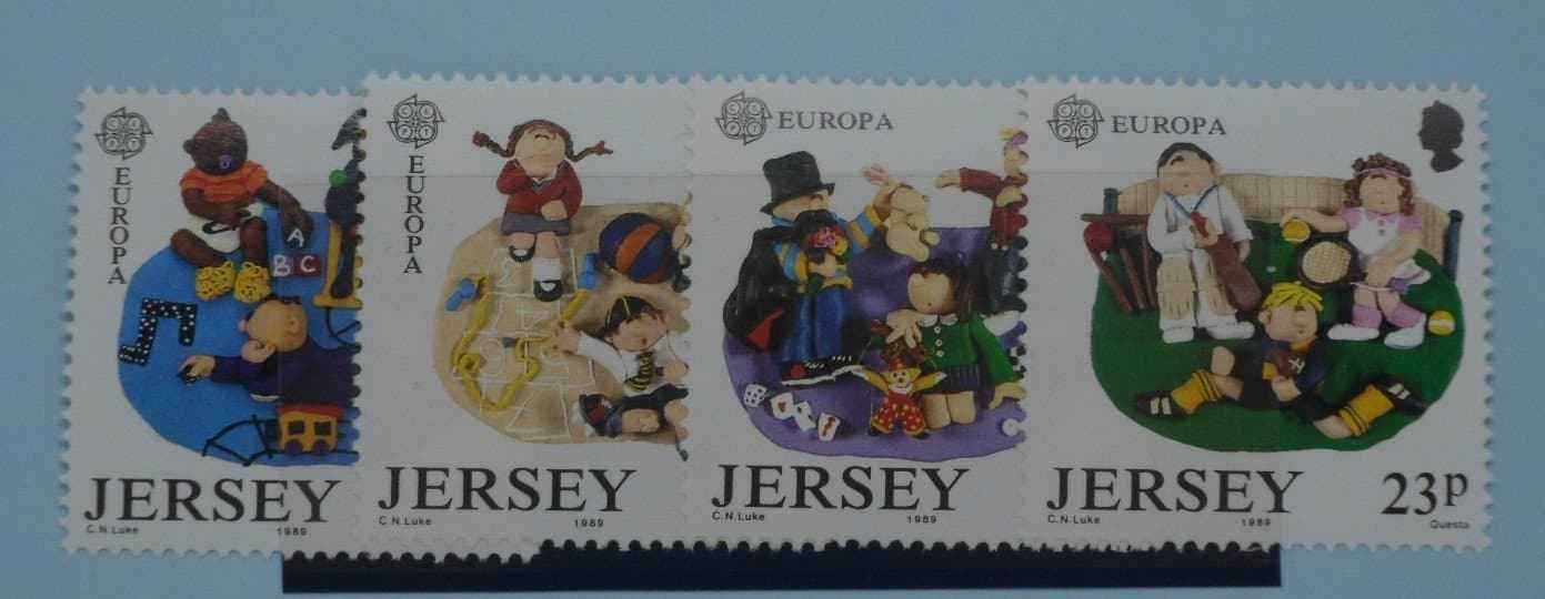 Jersey Stamps, 1989, SG496-499, Mint image 0