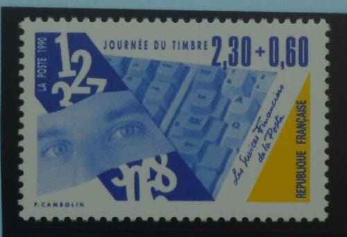 France Stamps, 1990, SG2970, Mint image 0