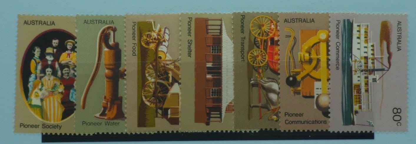 Australia Stamps, 1972-74, SG523-529, Mint image 0