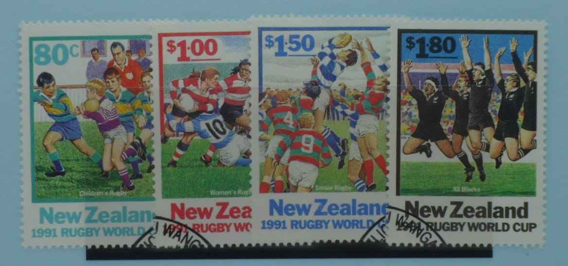 New Zealand Stamps, 1991, SG1623-1626, Used. image 0