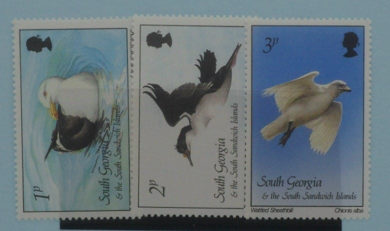 South Georgia and South Sandwich Islands Stamps, 1987, SG161-163, Mint image 0