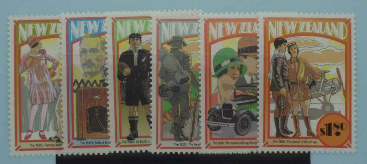 New Zealand Stamps, 1992, SG1707-1712, Mint image 0