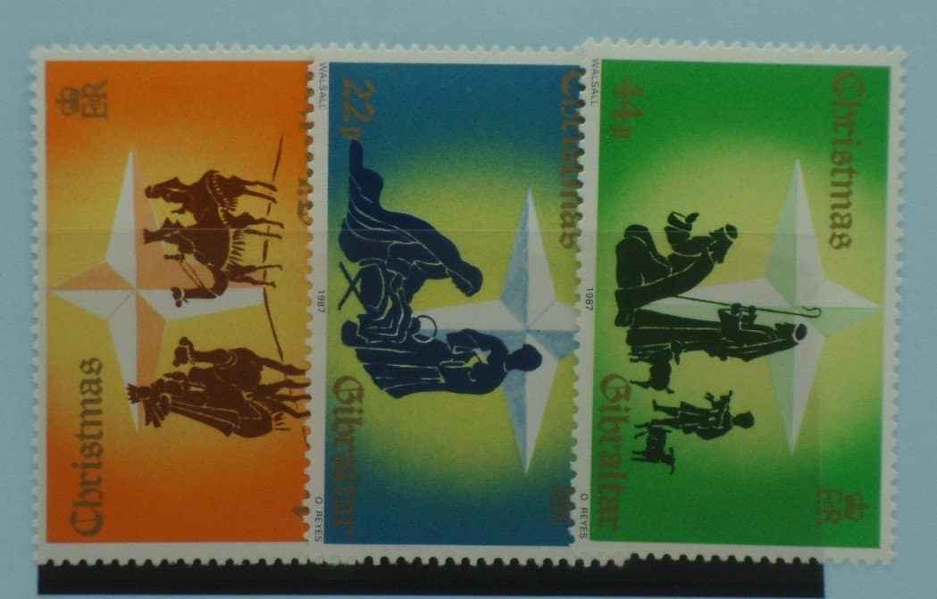 Gibraltar Stamps, 1987, SG585-587, Mint image 0