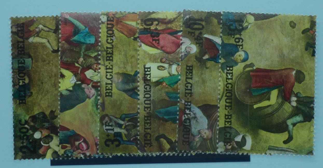 Belgium Stamps, 1967, SG2040-2045, Mint image 0