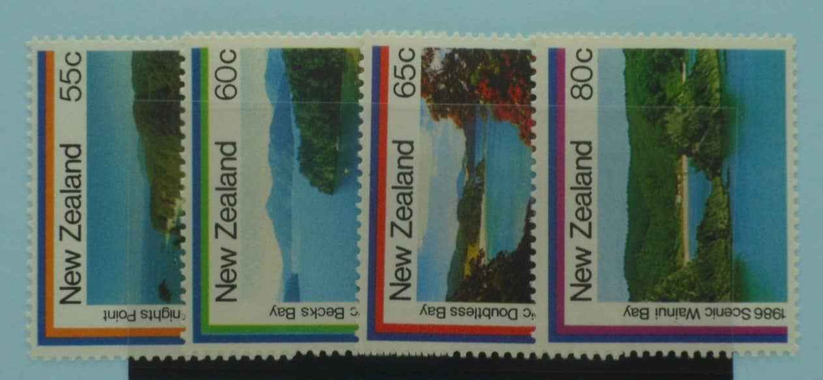 New Zealand Stamps, 1986, SG1395-1398, Mint image 0