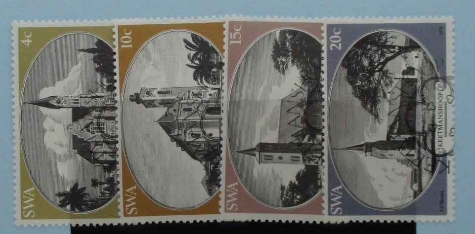 South West Africa Stamps, 1978, SG319-322, Used image 0