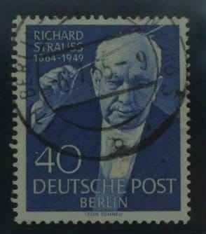 Berlin Stamps, 1954, SGB121, Used image 0