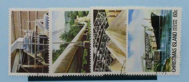 Christmas Island Stamps, 1981, SG140-143, Used image 0