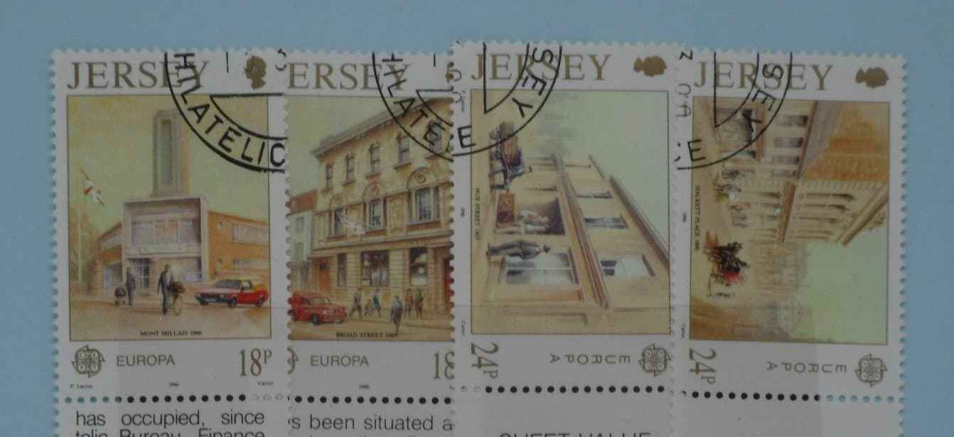 Jersey Stamps, 1990, SG517-520, Used image 0