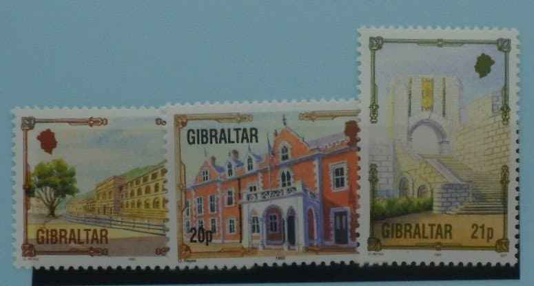 Gibraltar Stamps, 1993-95, SG700, 700a, 701, Mint image 0