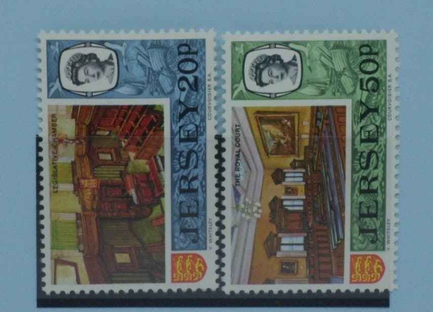 Jersey Stamps, 1970-74, SG55-56, Mint image 0