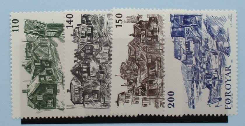Faroe Islands Stamps, 1981, SG58-61, Mint image 0