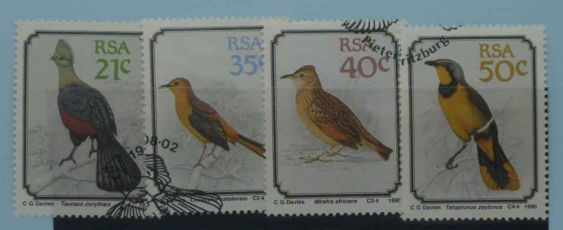 South Africa Stamps, 1990, SG710-713, Used image 0