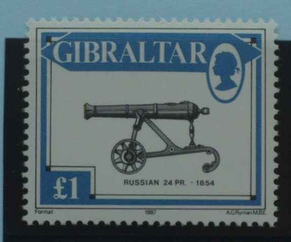 Gibraltar Stamps, 1987, SG579, Mint image 0