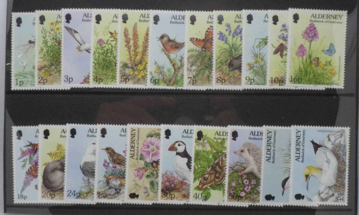 Alderney Stamps, 1994-98, SGA60-A77, Mint image 0