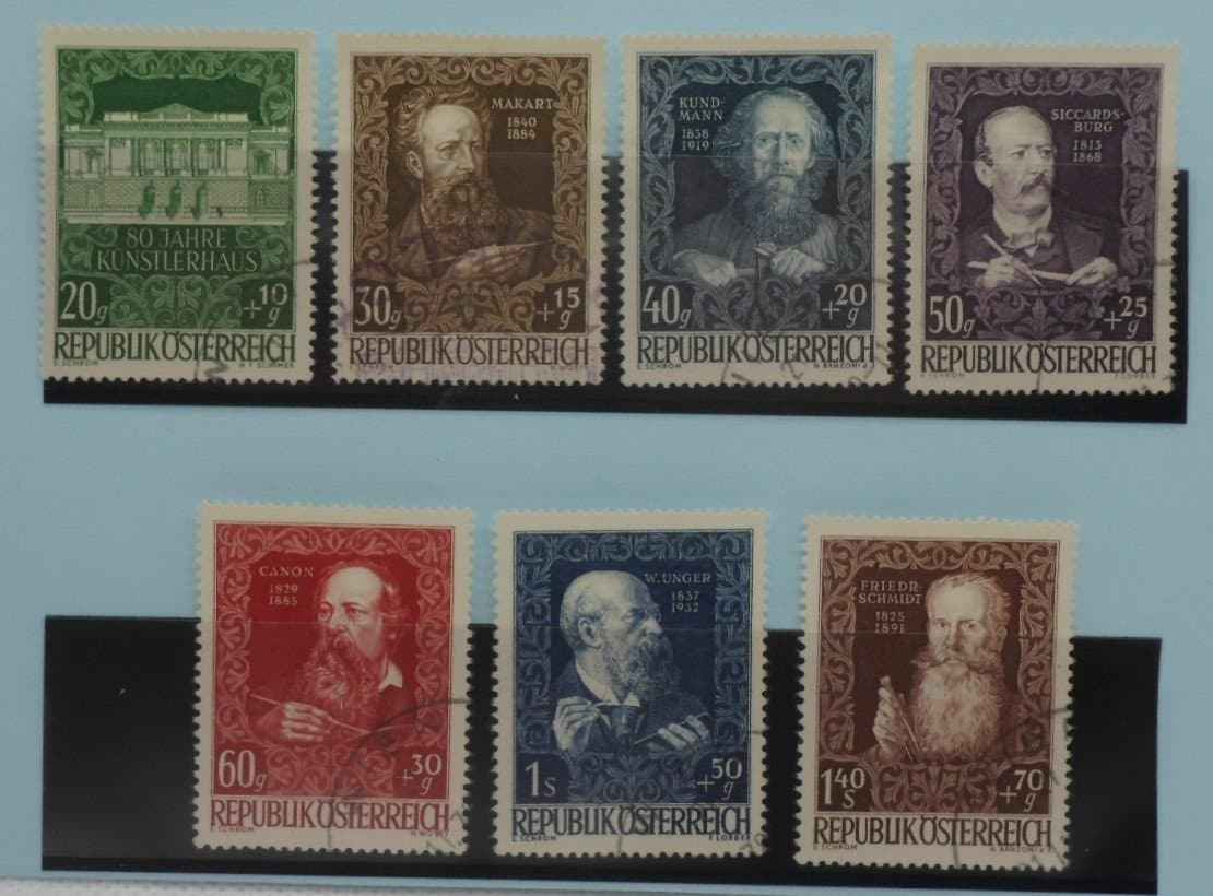 Austria Stamps, 1948, SG1145-1151, Used image 0