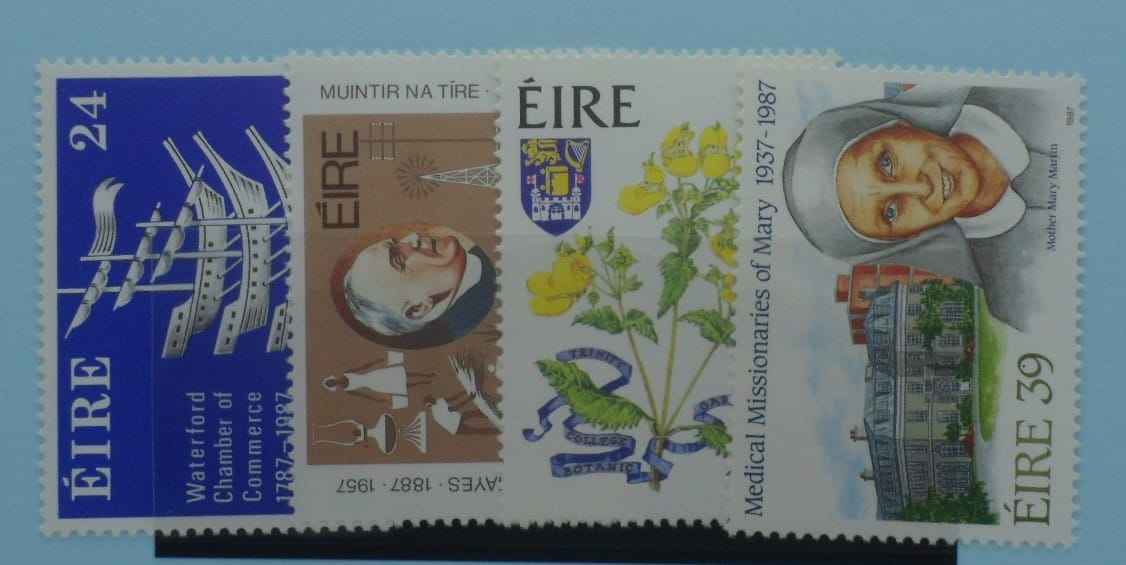 Ireland Stamps, 1987, SG663-666, Mint image 0