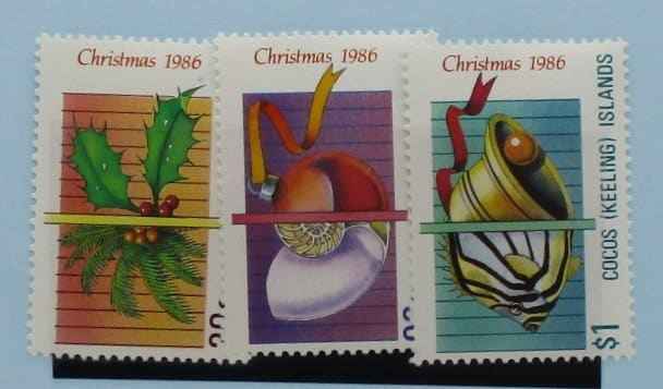 Cocos (Keeling) Islands Stamps, 1986, SG155-157, Mint image 0