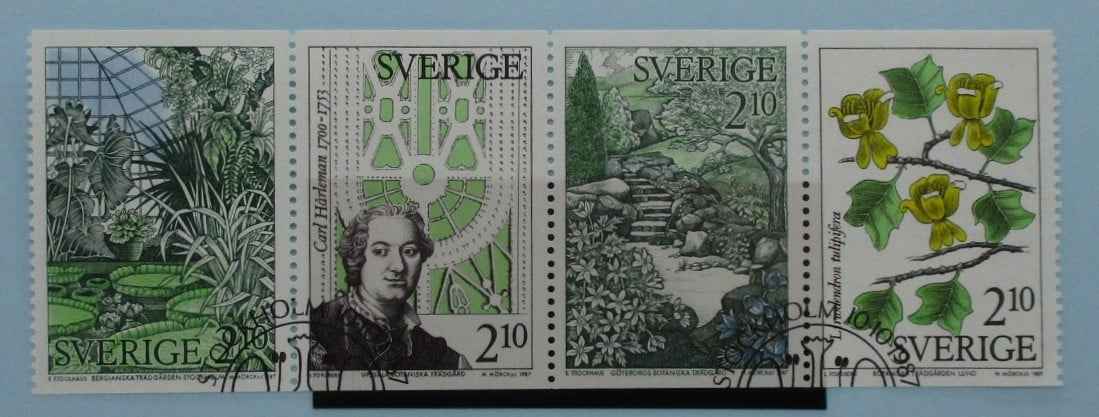 Sweden Stamps, 1987, SG1361-1364, Used image 0