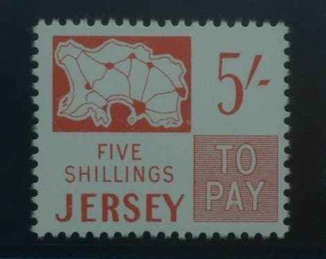 Jersey Stamps, 1969, SG D6, Mint image 0