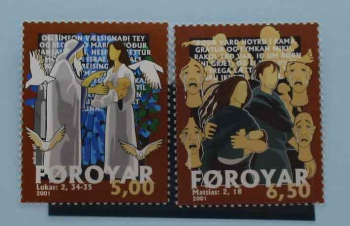 Faroe Islands Stamps, 2001, SG423-424, Mint image 0
