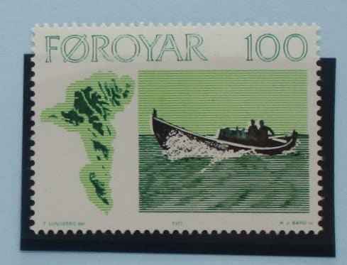 Faroe Islands Stamps, 1977, SG23, Mint image 0