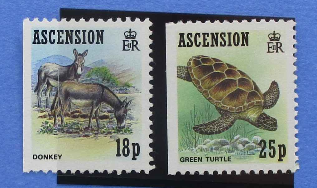 Ascension Island Stamps, 1989, SG510-511, Mint - Manor Stamps