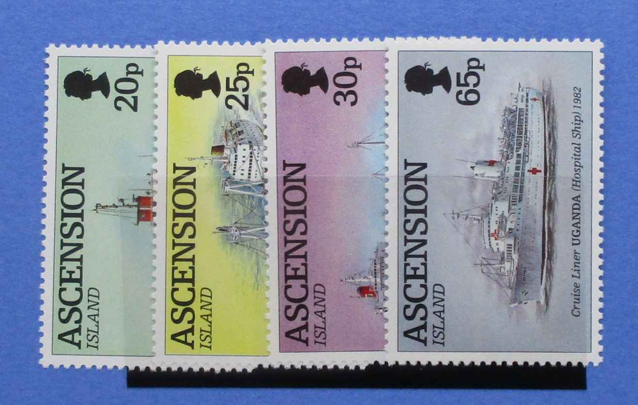 Ascension Island Stamps, 1994, SG629-632, Mint - Manor Stamps