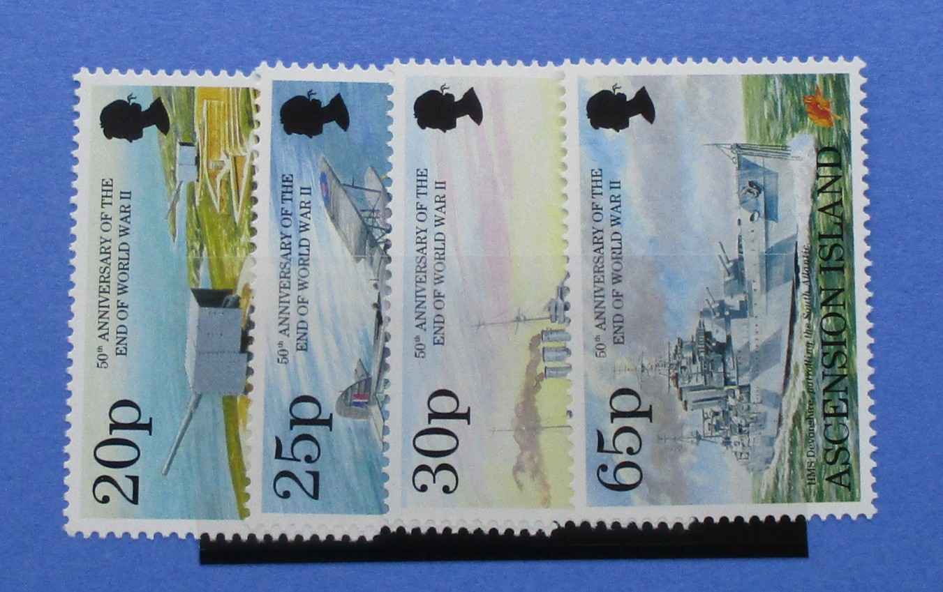 Ascension Island Stamps, 1995, SG652-655, Mint - Manor Stamps