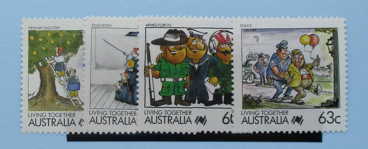 Australia Stamps, 1988-95, SG1125-1128, Mint - Manor Stamps