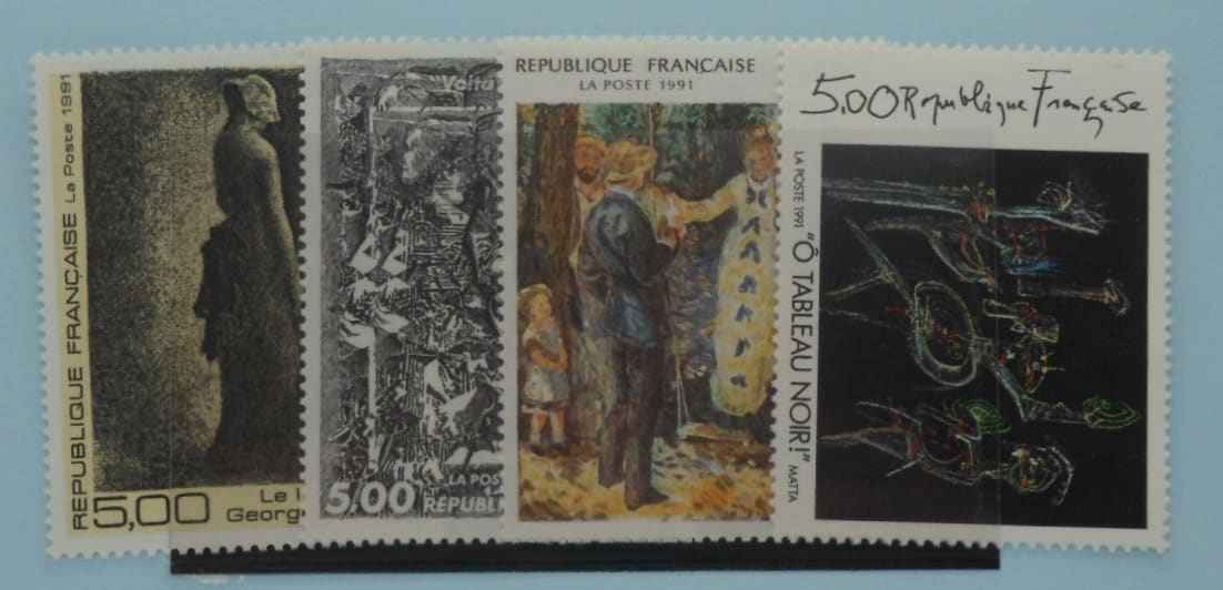 France Stamps, 1991, SG3008-3011, Mint image 0