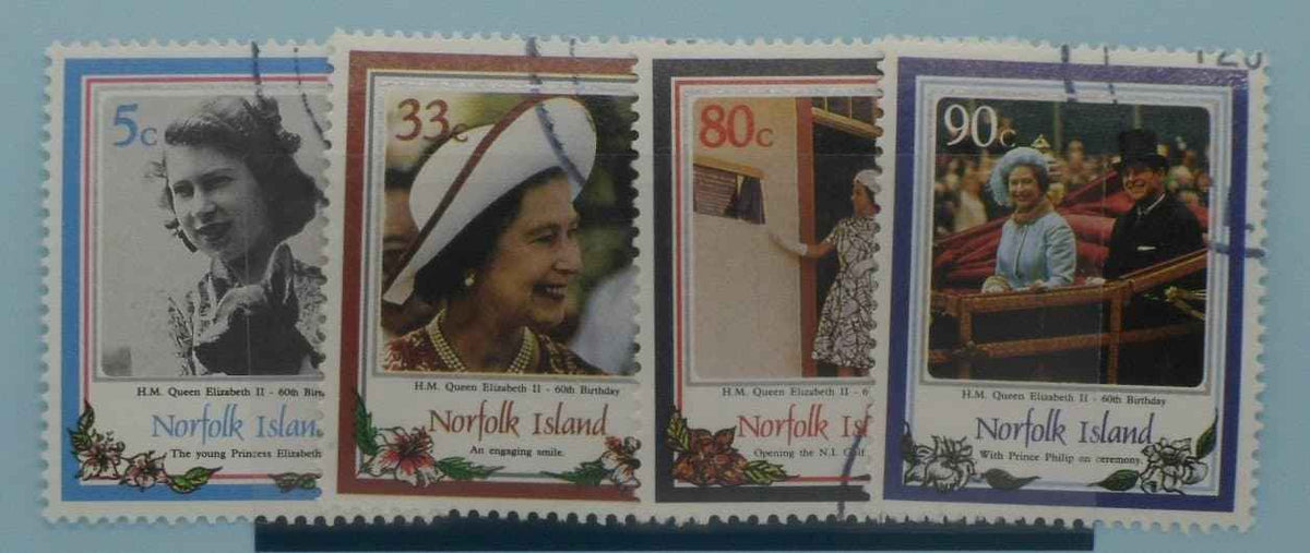 Norfolk Island Stamps, 1986, SG389-392, Used image 0