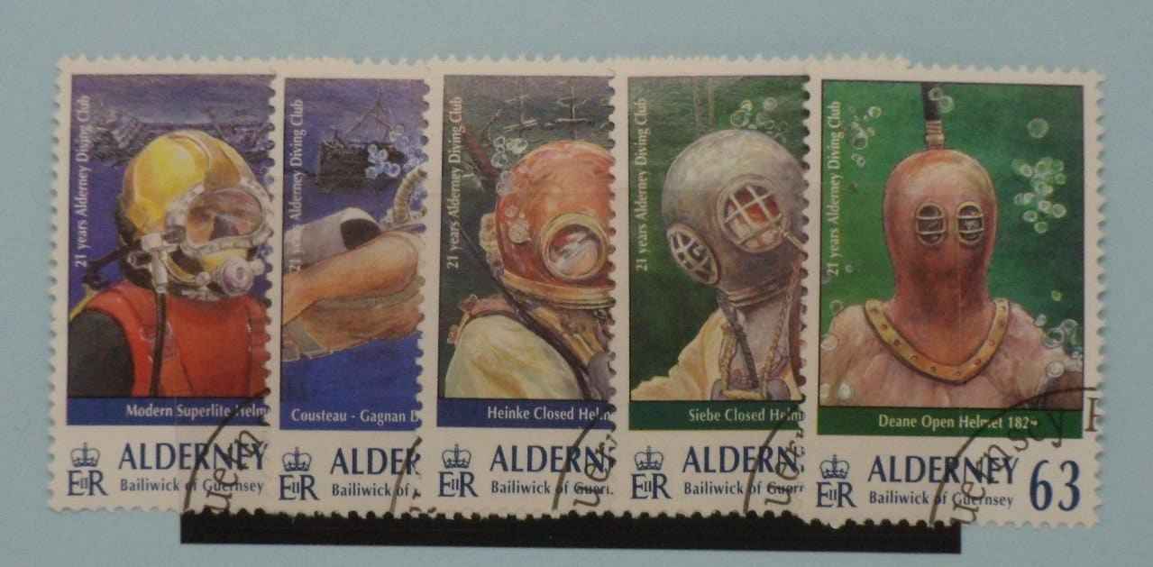 Alderney Stamps, 1998, SGA110-A114, Used image 0