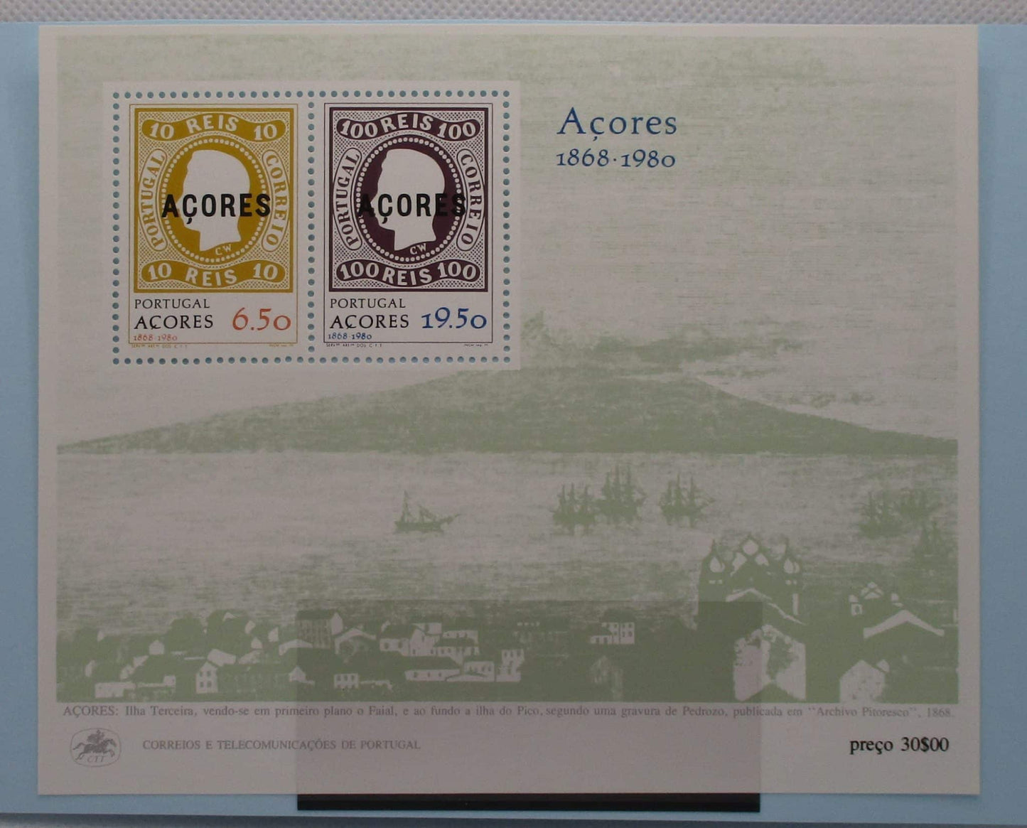 Azores Stamps, 1980, MS418, Mint image 0