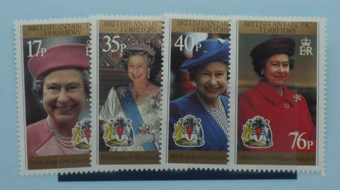 British Antarctic Territory Stamps, 1996, SG270-273, Mint image 0