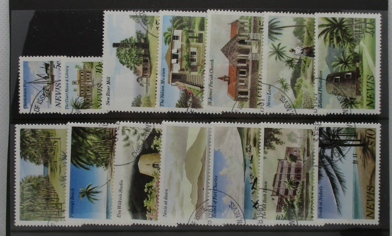 Nevis Stamps, 1981, SG58A-71A, Used image 0