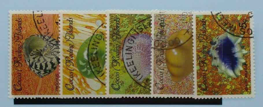 Cocos (Keeling) Islands Stamps, 1985, SG135-139, Used image 0