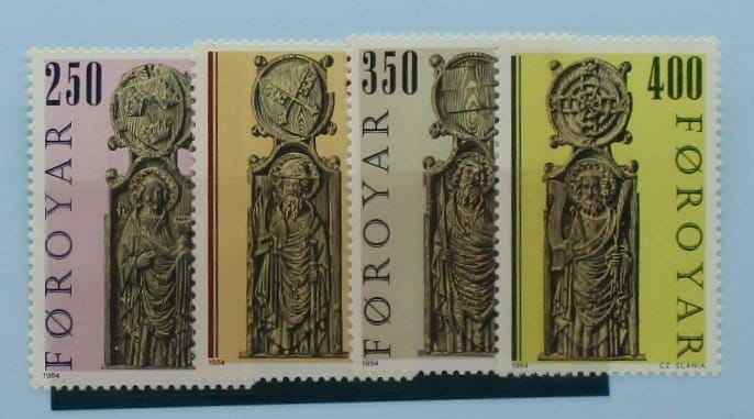 Faroe Islands Stamps, 1984, SG90-93, Mint image 0