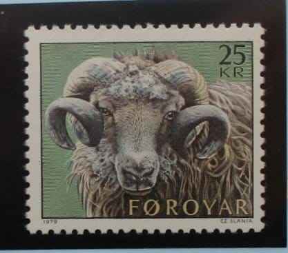 Faroe Islands Stamps, 1979, SG41, Mint image 0