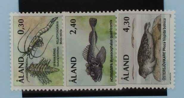 Aland Islands Stamps, 1997, SG116-118, Mint image 0