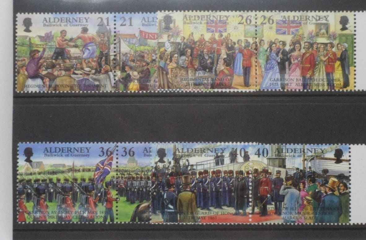 Alderney Stamps, 2000, SGA154a, A156a, A158a, A160a, Mint image 0