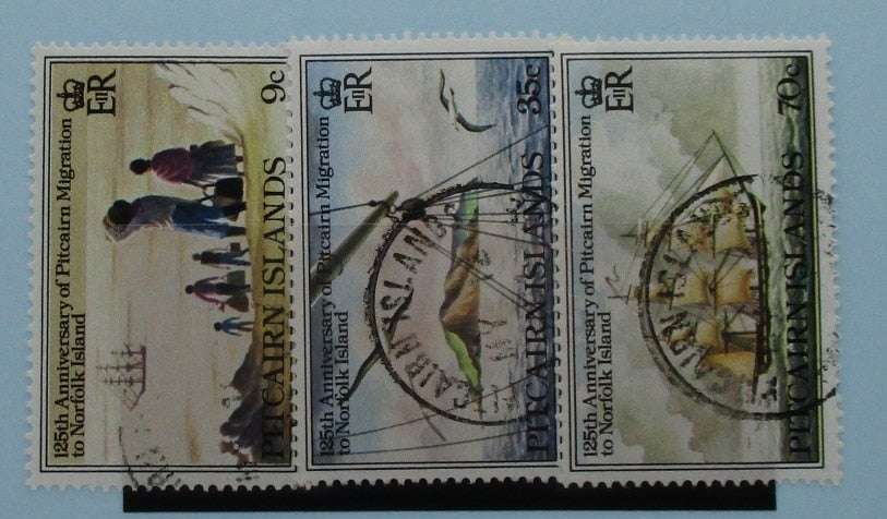 Pitcairn Islands Stamps, 1981, SG216-218, Used image 0