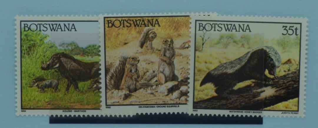 Botswana Stamps, 1992, SG745-747, Mint image 0