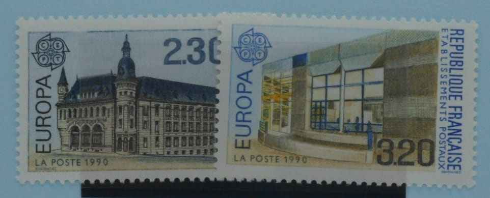 France Stamps, 1990, SG2978-2979, Mint image 0
