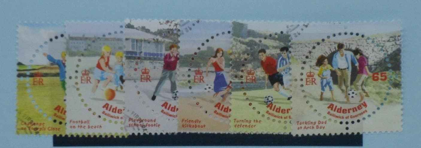 Alderney Stamps, 2004, SGA229-A234, Used image 0