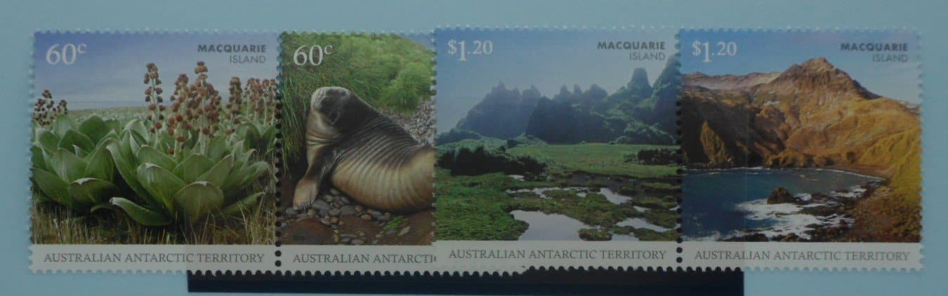 Australian Antarctic Territory Stamps, 2010, SG193a, SG195a, Mint image 0