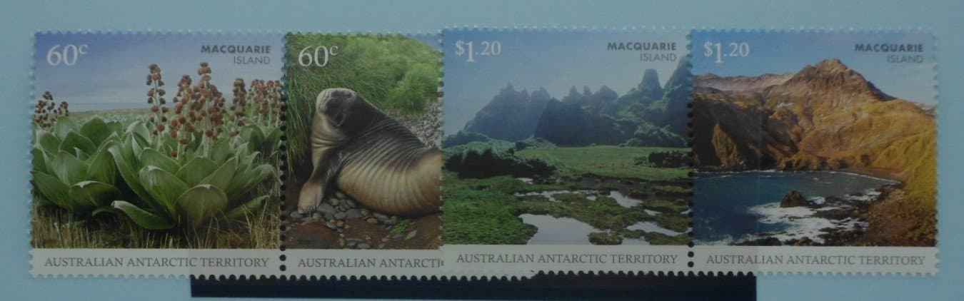 Australian Antarctic Territory Stamps, 2010, SG193a, SG195a, Mint image 0