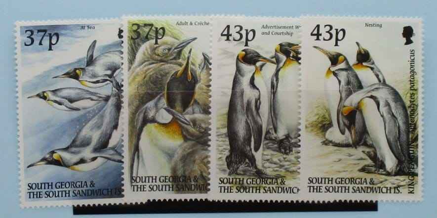 South Georgia and South Sandwich Islands Stamps, 2000, SG320-323, Mint image 0