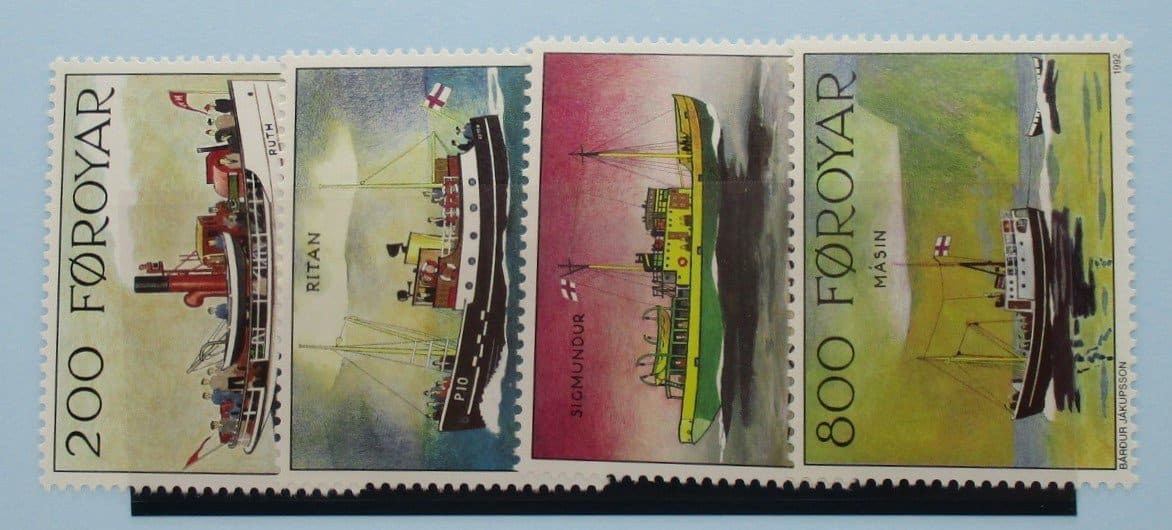 Faroe Islands Stamps, 1992, SG220-223, Mint image 0